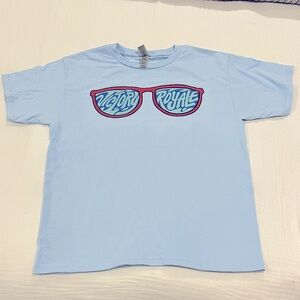 Victory Royale Fortnite Kids Light Blue T-Shirt